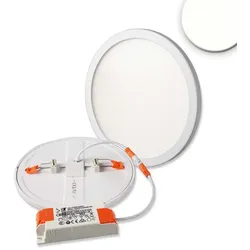 ISOLED LED Downlight Flex 15W, IP52, UGR<19, BAP geeignet, DA 5-16cm, nicht dimmbar, weiß, 15W 4000K 1300lm 120° ISO-113757