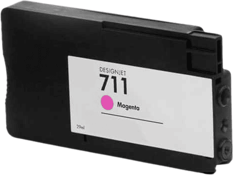HP 711 Magenta Kompatibel Blækpatron 28 Ml. (Cz131a)