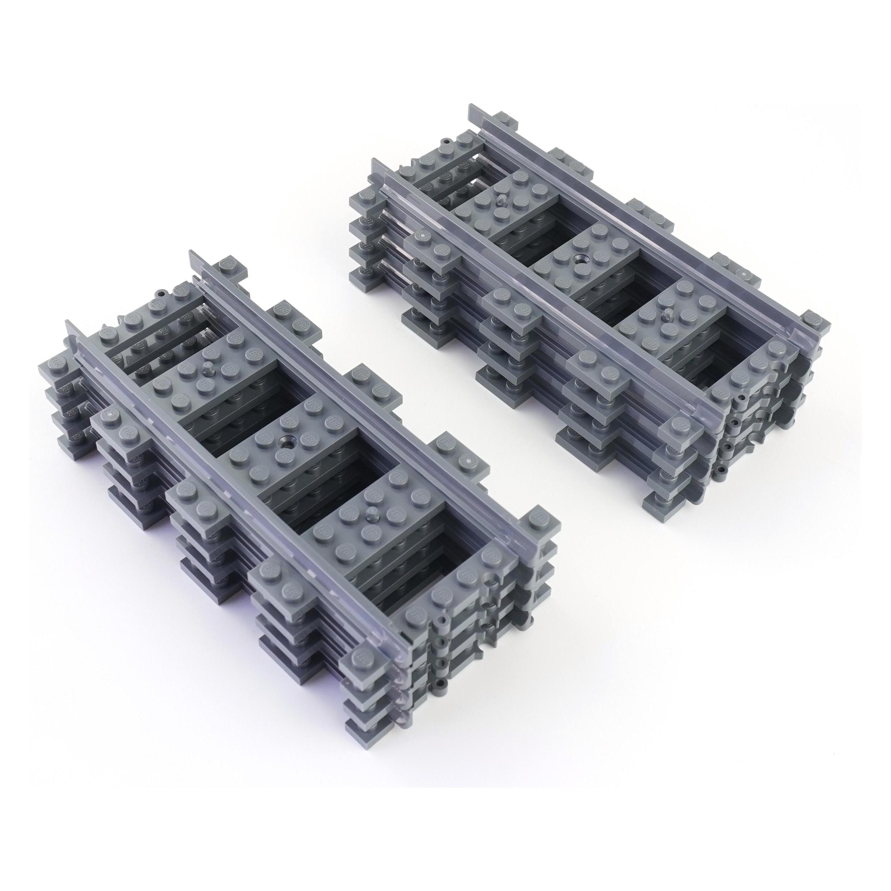 LEGO Eisenbahn Schienen Gerade (53401, LEGO Zubehör) (53401)