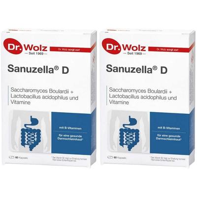 Sanuzella D Zellulose Kapseln 2x 2x60 St