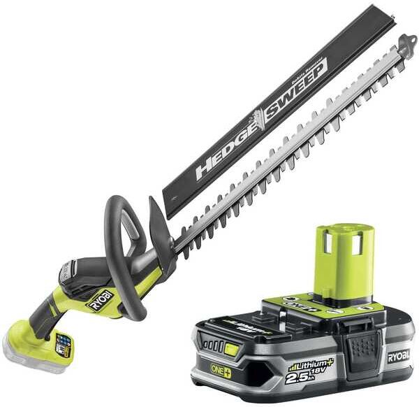 Akku-Heckenschere RYOBI RY18HT50A-125 - 18V - 2,5Ah - Schwert 50 cm - Schnittdurchmesser 24mm