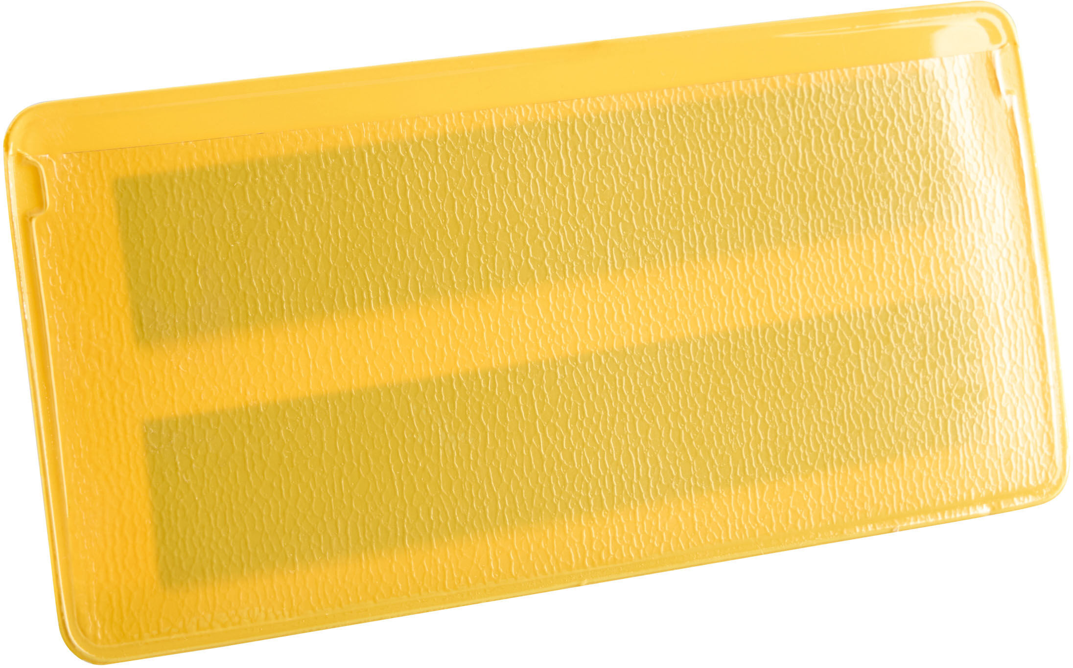 SPRINTIS 10 Unités - Pochettes magnétiques 110 x 50 mm   jaune, PVC