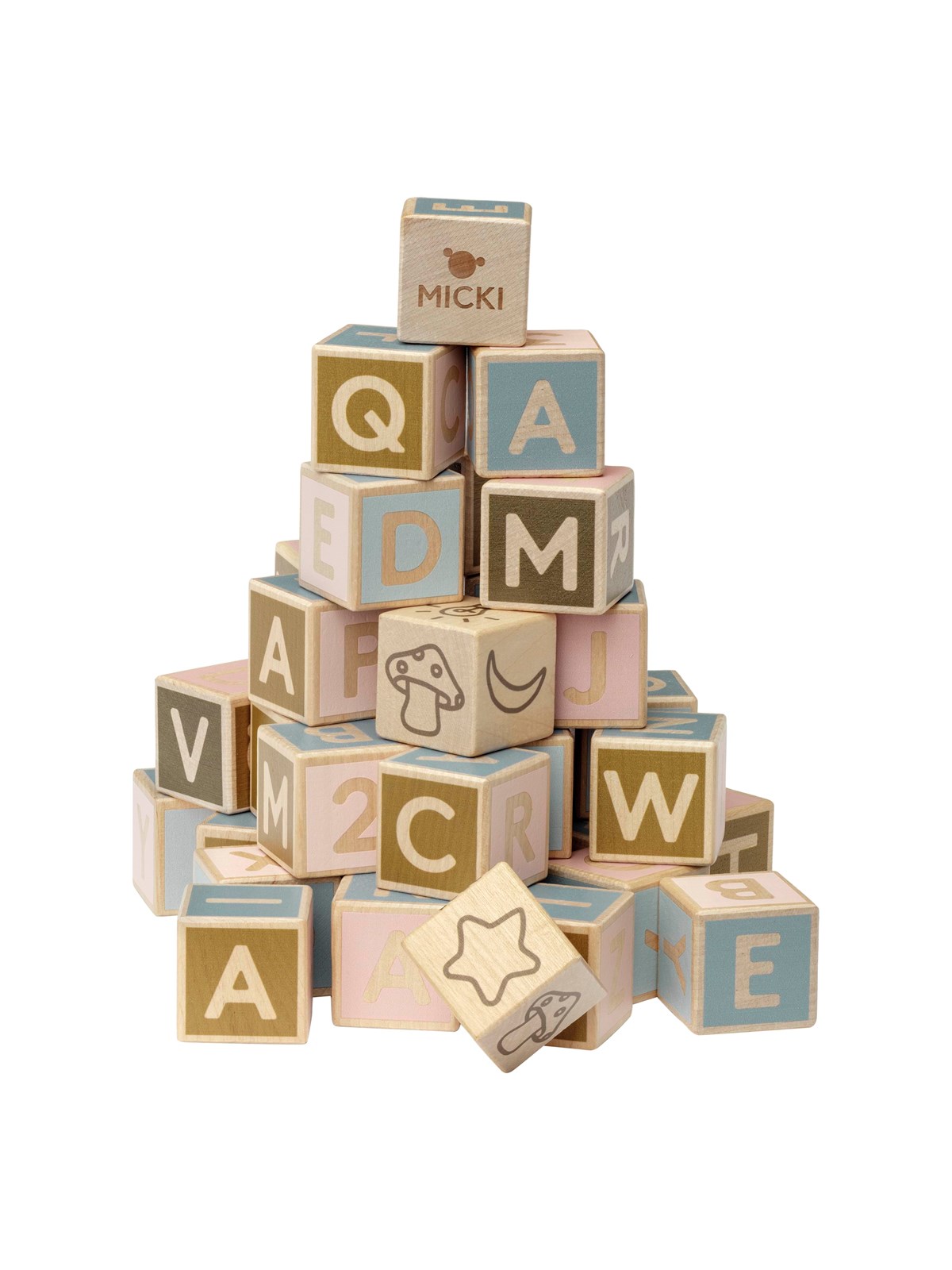 Micki letter blocks