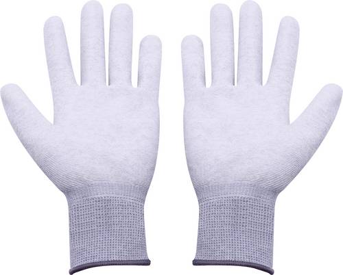 Quadrios ESD-Handschuh Kleider-Größe: M Polyamid, Polyurethan