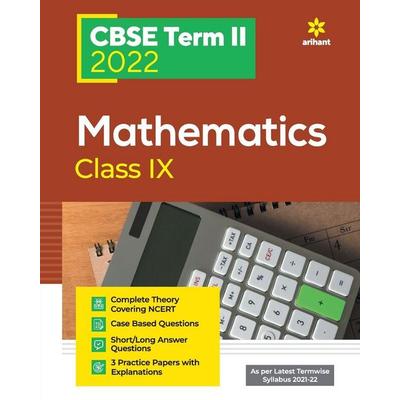 CBSE Term II Mathematics 9th, Taschenbuch von Vishal Kumar Mehta, Arihant Publication India Limited, 978-93-257-9650-8