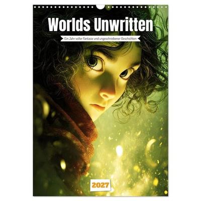 Worlds Unwritten (Wandkalender 2027 DIN A3 hoch), CALVENDO Monatskalender