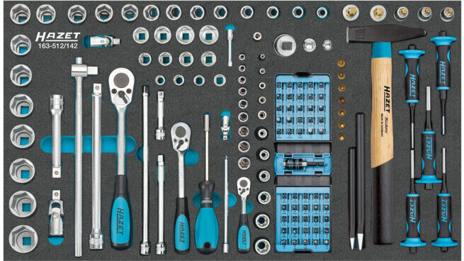 Assortiment d’outils 163-512/142 HAZET (163-512/142)