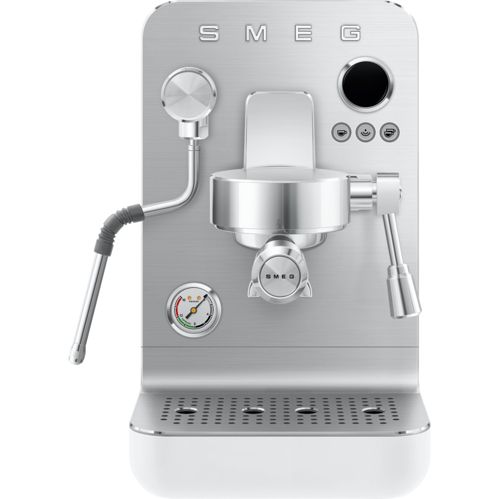 SMEG EMC02WHMEU weiß Espressomaschine Mini Pro