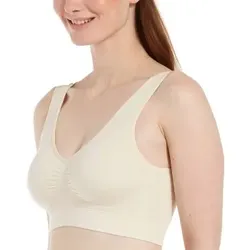 Magic BH Comfort Bra Bamboo Crème Small Damen
