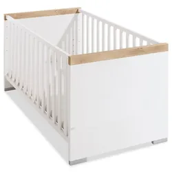 Paidi Babybett Kira 70 x 140 cm Dekor Weiß