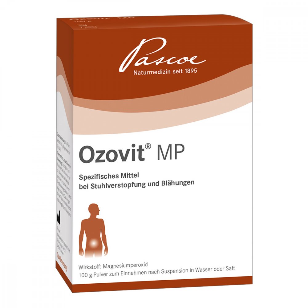 Pascoe pharmazeutische Präparate GmbH Ozovit Mp Pulver zur, zum Herstell.e.Suspension zur, zum Einn. 06308360