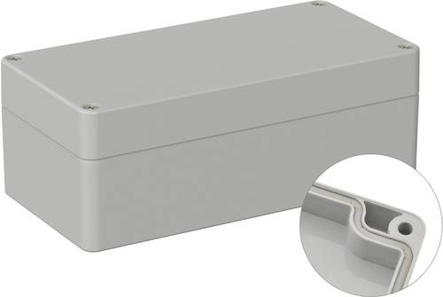 TRU COMPONENTS ABS 310900 5U 5U310900 Industrie-Gehäuse 160 x 80 x 60 ABS Lichtgrau (RAL 7035) 1St.