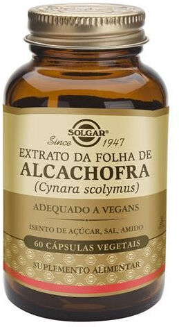 Solgar Extrato de Alcachofra 60 cápsulas