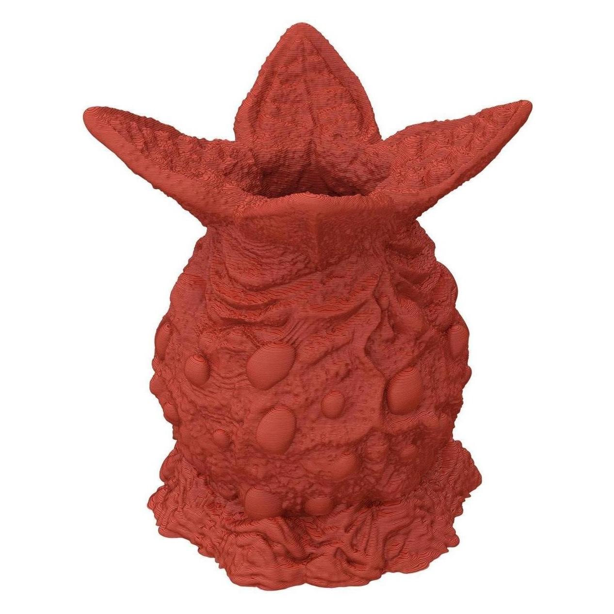 Feldherr Dice Jail Alien Pod kirschrot 3D gedruckt Tabletop Zubehör (Kunststoff) (376507)