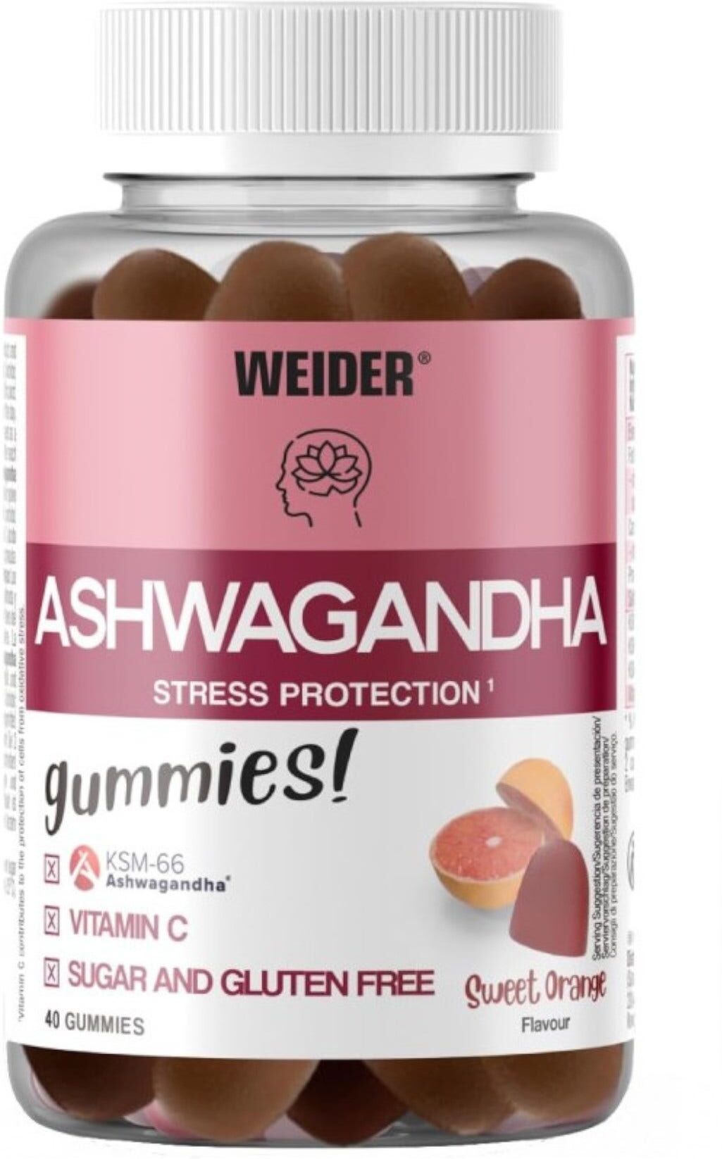 WEIDER Ashwagandha 40 Caramelle Gommose 