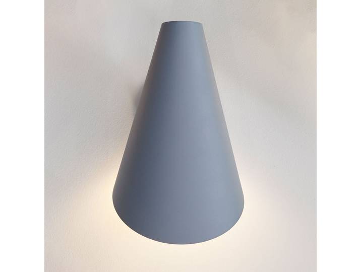 I.Cono 0720 Wandleuchte, 28 cm, blau - Vibia - Schlafzimmer - Modern - Kunststoff - Einflammig