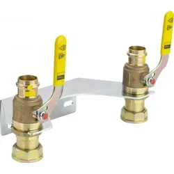 Montageeinheit VIEGA G2113, 528577 28mm, für Zweistutzengaszaehler