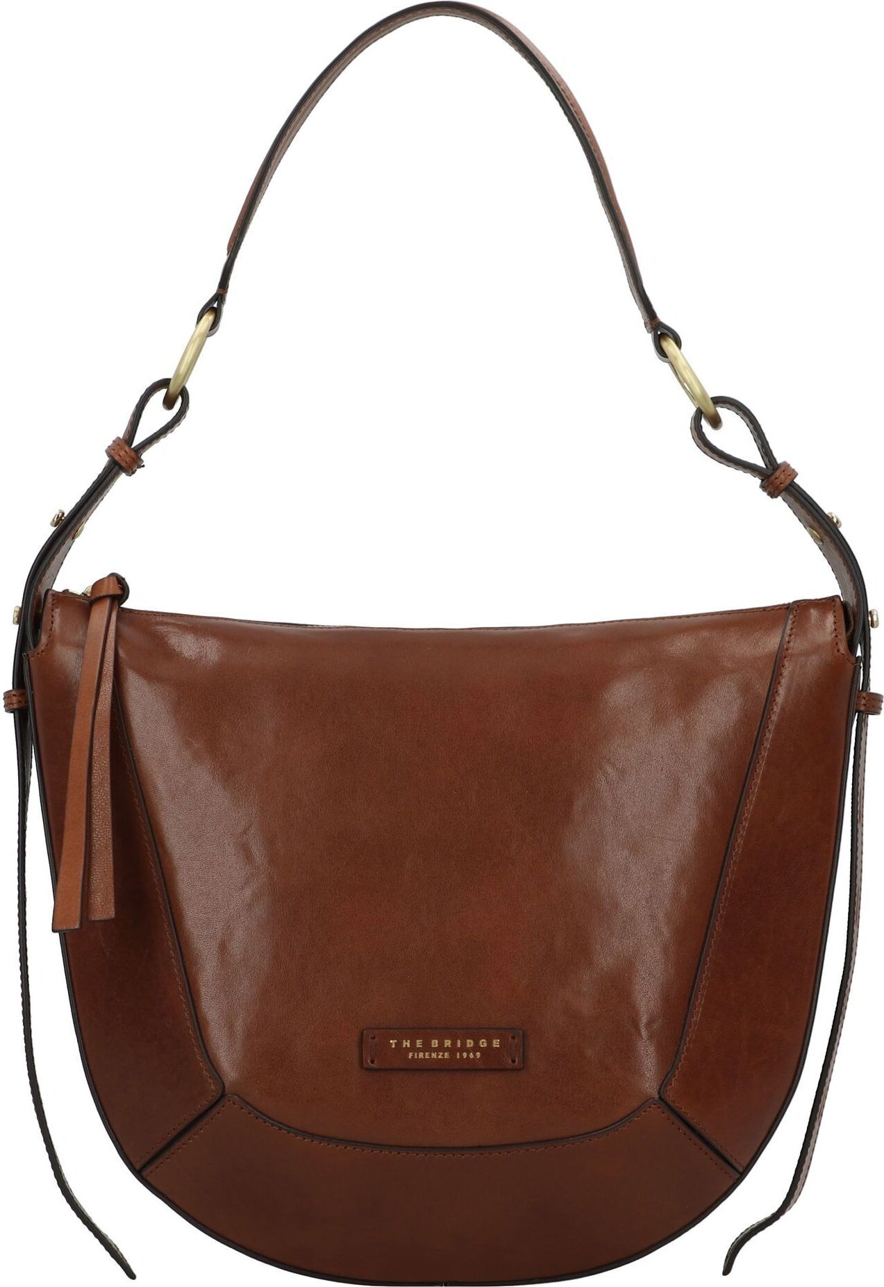 The Bridge Fedora Schultertasche Leder 28 cm