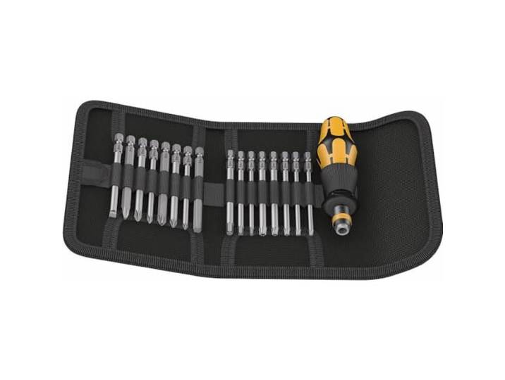 Wera Schroevendraaierset Kraftform Kompakt 60 ESD, 17-delig, 05051043001