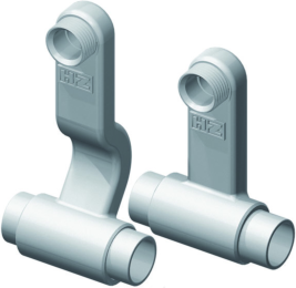 Weitzel Hku Heizkörperanschluss 1018 18 L, Ø 18 mm, 2-tlg., Messing, zum Löten, für Kupferrohre