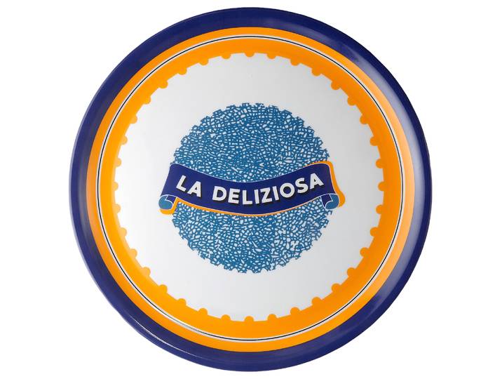 Bitossi Home - Assiette à pizza Vaisselle - Orange - Porcelaine - Designer Sam Baron