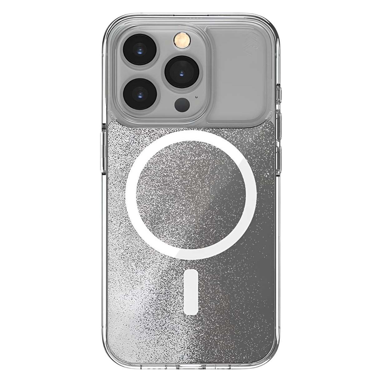 STM Relax Sand MagSafe - iPhone 15 Pro Hülle (Klar / Weiss) (Apple iPhone 15 Pro) (STM-322-411FK-01)