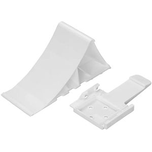 ProPlus Unterlegkeile 341346WH, für Auto & Anhänger, Kunststoff, weiß, inkl. Halter