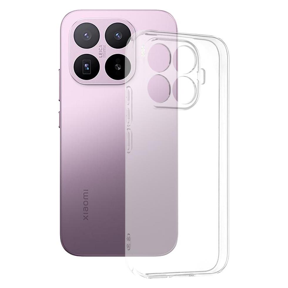 Techsuit - Clear Silicone - Xiaomi 17T - Transparent (Xiaomi 17T) (70060300)