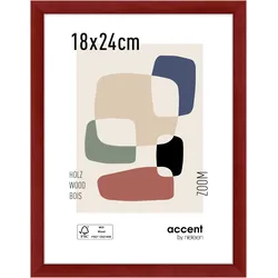 Nielsen Holz-Bilderrahmen Zoom Rot / 18 x 24