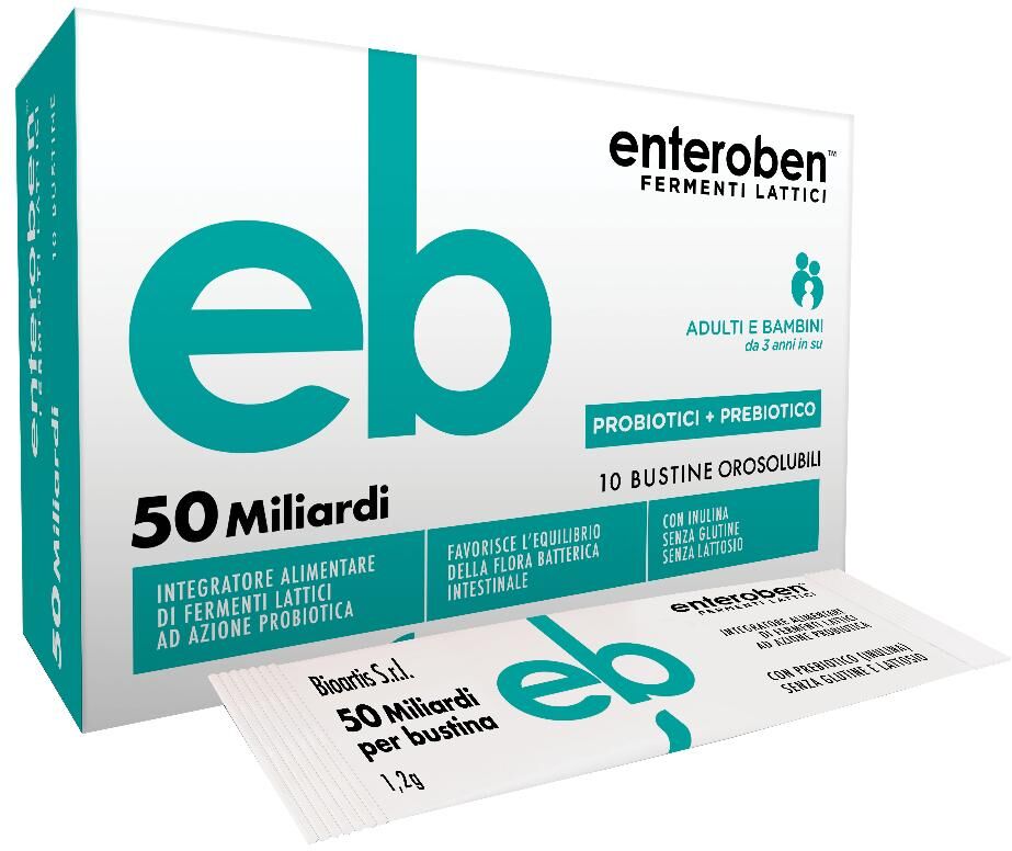 BIOARTIS Srl ENTEROBEN 50MLD 10BUST