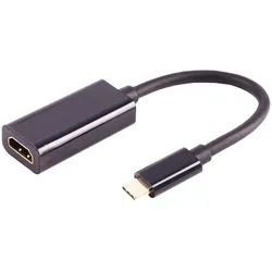 Shiverpeaks -BASIC-S--Adapter, USB Typ C-Stecker auf Displayport Buchse, 8K60Hz, schwarz, Video Adapter, Schwarz