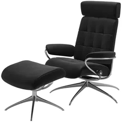 Stressless Relaxsessel mit Hocker  London , schwarz