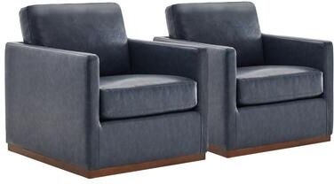 Spruce & Spring Shane Modern Swivel Accent Arm Chair