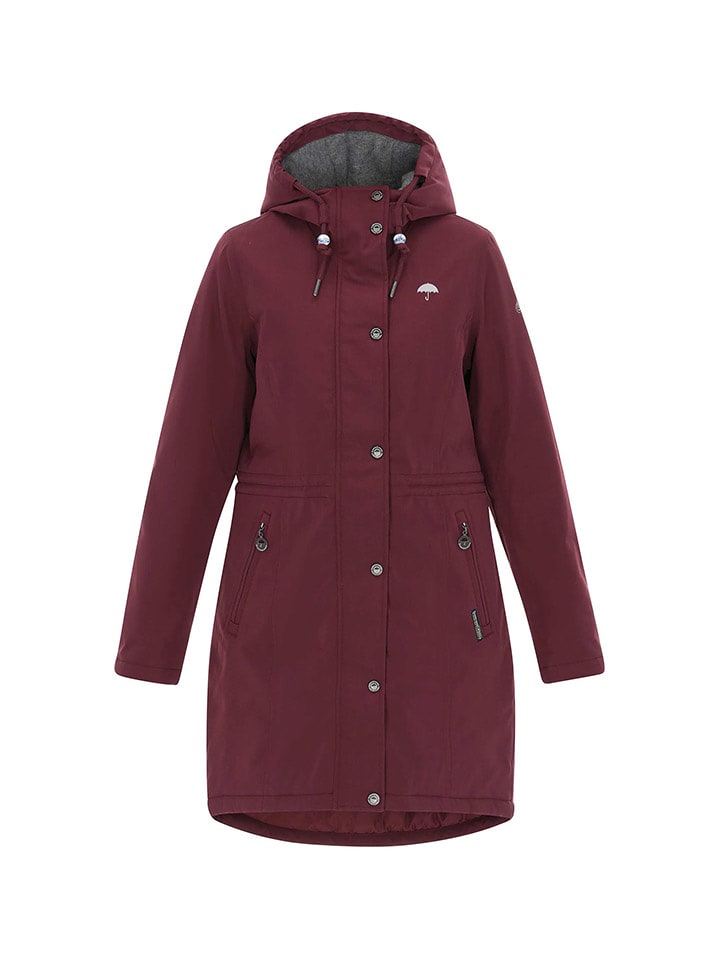 Schmuddelwedda Parka in Bordeaux - XS