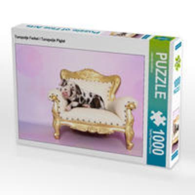 CALVENDO Puzzle Turopolje Ferkel / Turopolje Piglet 1000 Teile Lege-Größe 64 x 48 cm Foto-Puzzle Bild von Jeanette Hutfluss