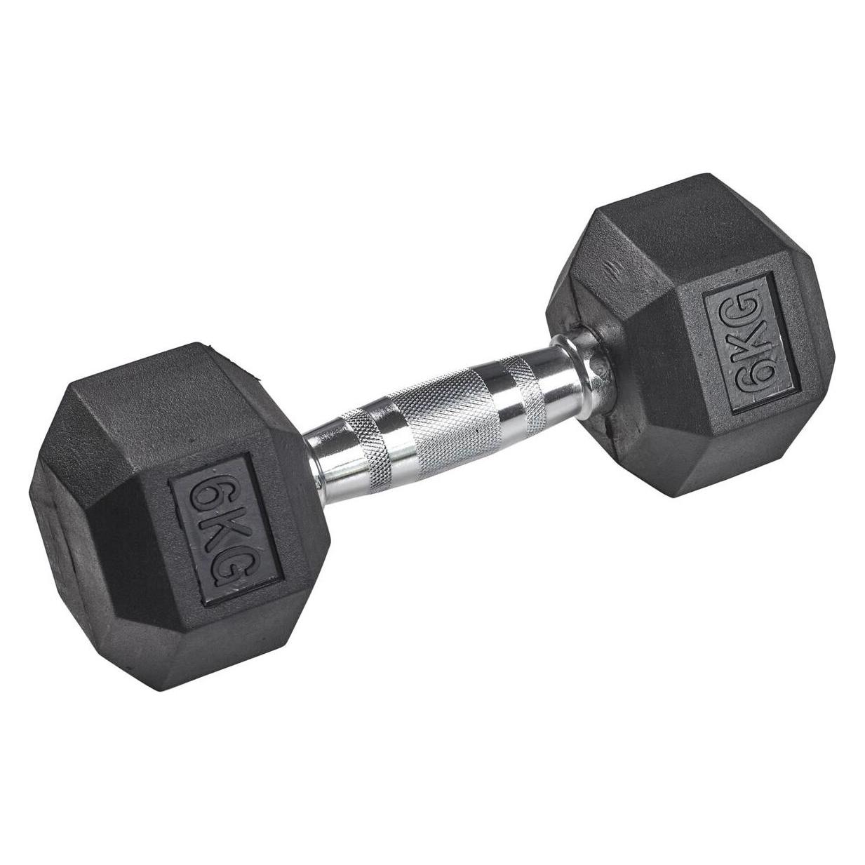 Tanga Sports Gummi-Kurzhantel HEX (OK1013 / F-1650)