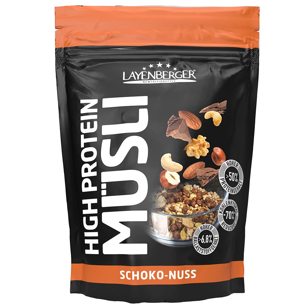 Layenberger High Protein Müsli Schoko-Nuss 390 g