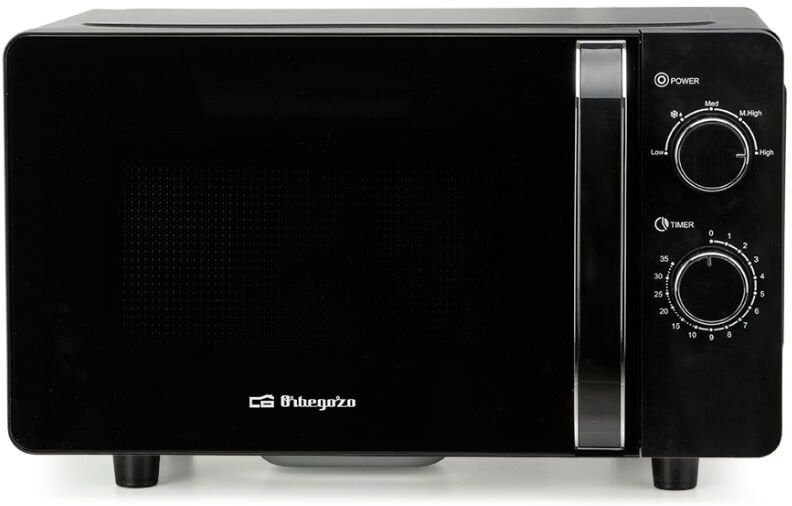 Micro-ondas Orbegozo MI 2061 CE/ 700W/ Capacidade 20L/ Preto