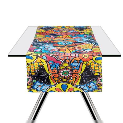 Excelsa Tischläufer Acapulco Baumwolle 45x140 cm Bunt