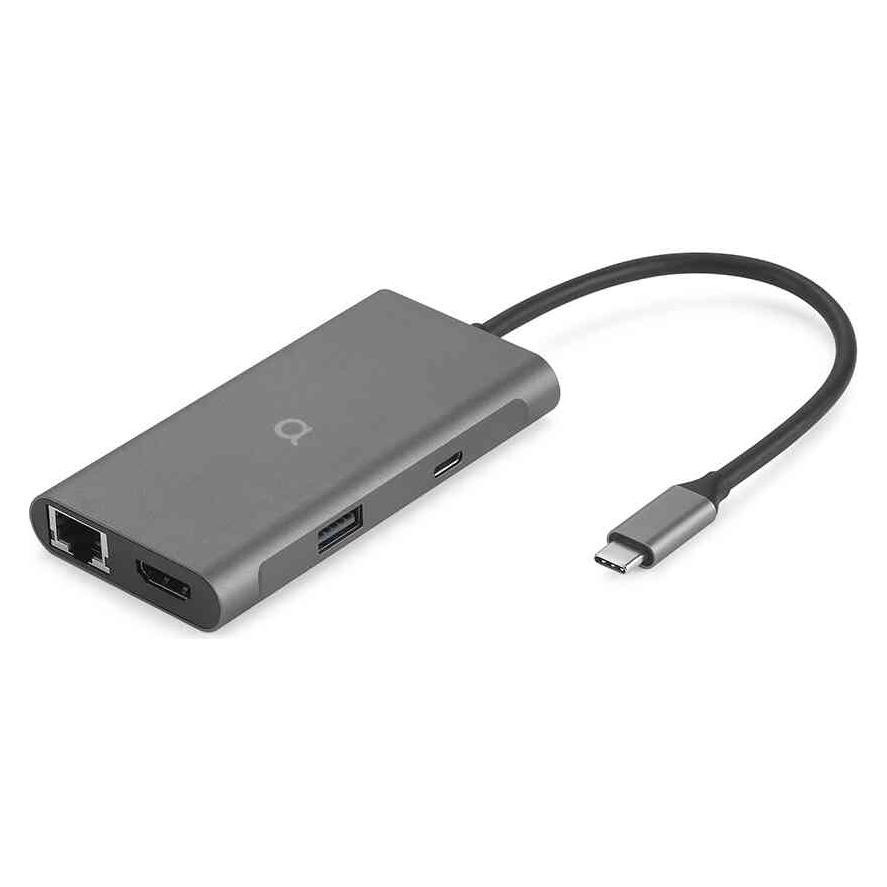 Aiino - Cluster Hub 7 in 1 for MacBook and iPad (USB-C, 7 Ports) (AI7HUBV2-SG)