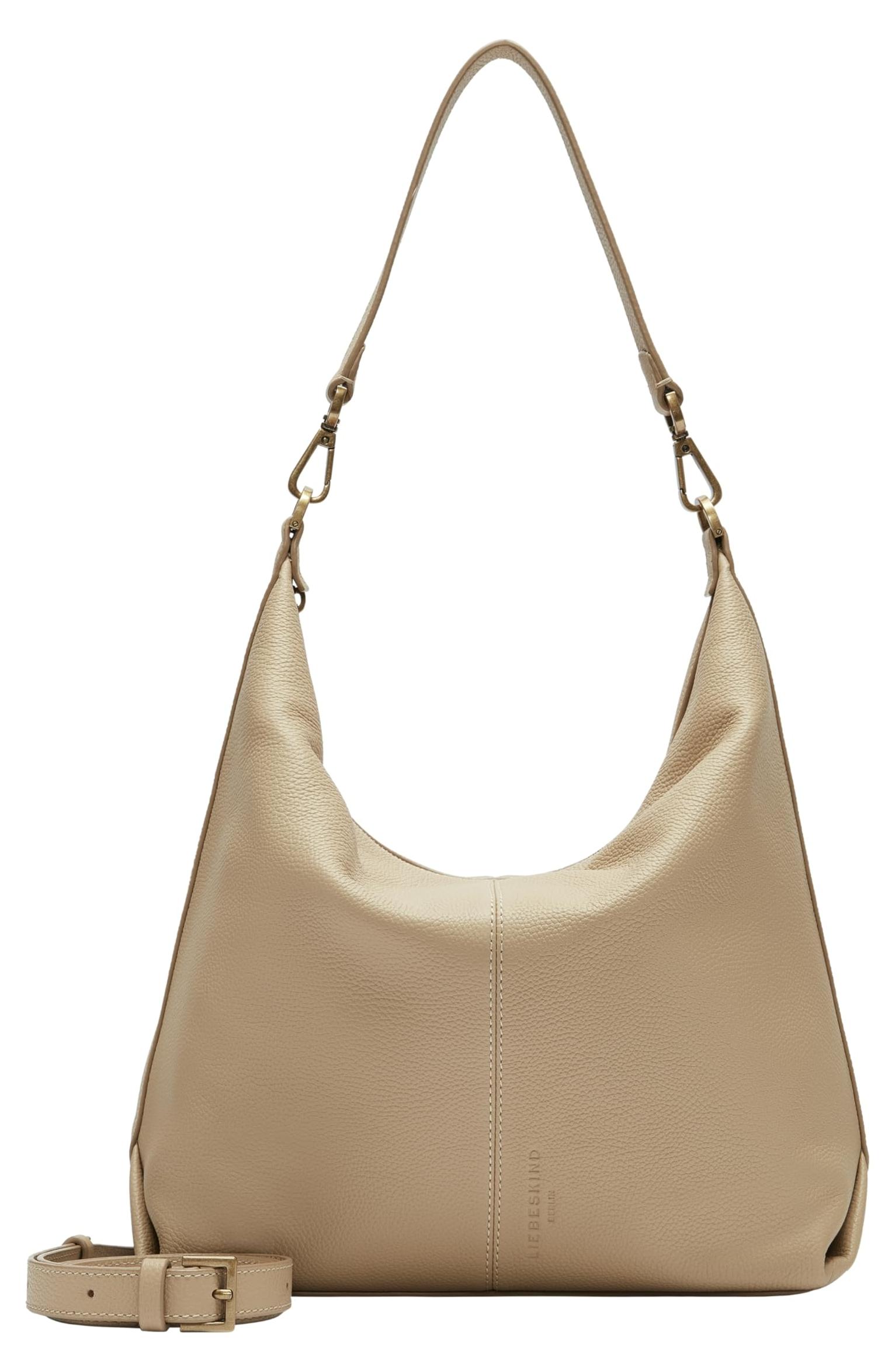 LIEBESKIND Berlin Hobo Bag "Paris M" I Umhängetasche für Damen aus Leder