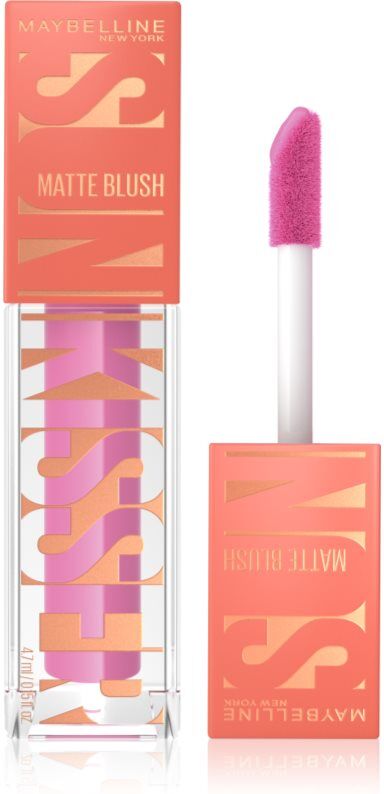 MAYBELLINE NEW YORK Sunkisser Matte liquid blusher with matt effect shade 32 Lila Clouds 4.7 ml