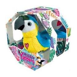 Cobi Interaktives Maskottchen "Happy Yappers" - Blauer Papagei (IT-9593)