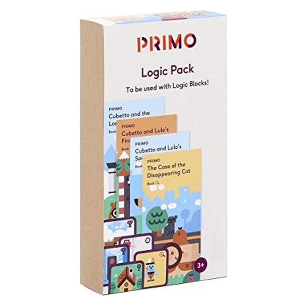 Primotoys Cubetto MINT Coding Abenteuer Paket"Logik" ab 3 Jahren Geeignet (PRIMO021A-EN)