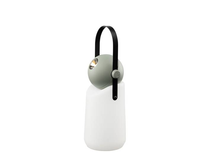 LED-Lampe Guidelight Weltevree Leuchtenkörper matt weiß mehrfarbig, Designer Floris Schoonderbeek, 34 cm