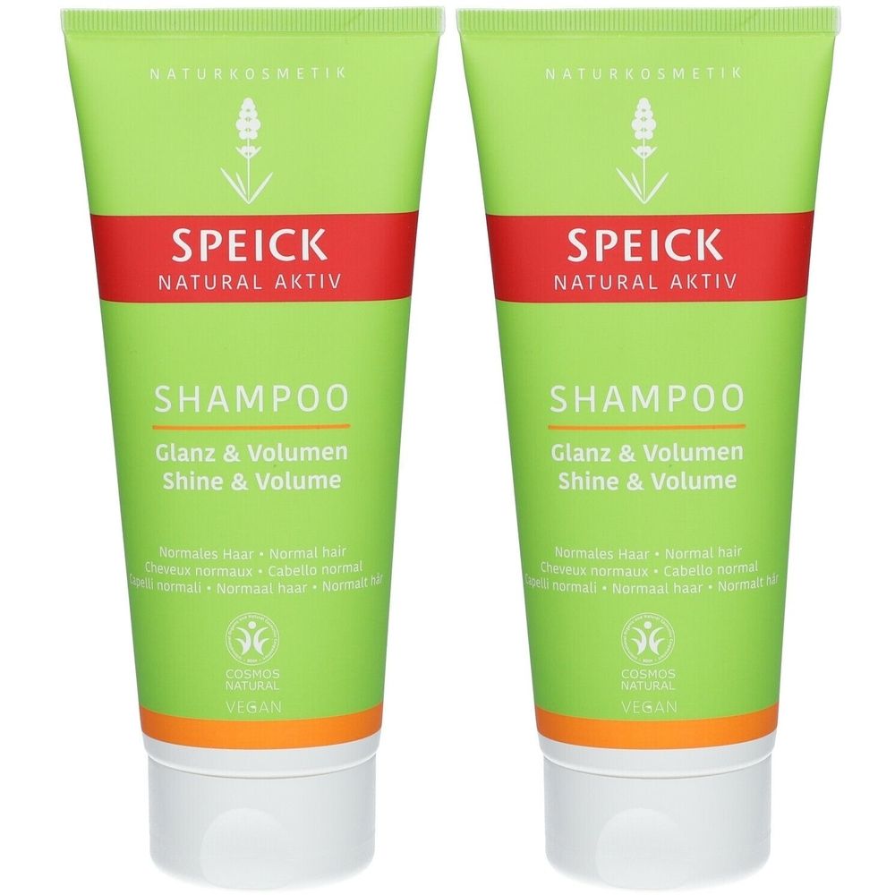 Speick natural Aktiv Shampoo Glanz & Volumen 2x200 ml
