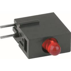 Mentor Einzel LED-Anzeige THT 1808.7031 Gelb 3 mm 20 mcd 60 ° 20 mA 2.1 V 13.5 mm -40 °C 85 °C