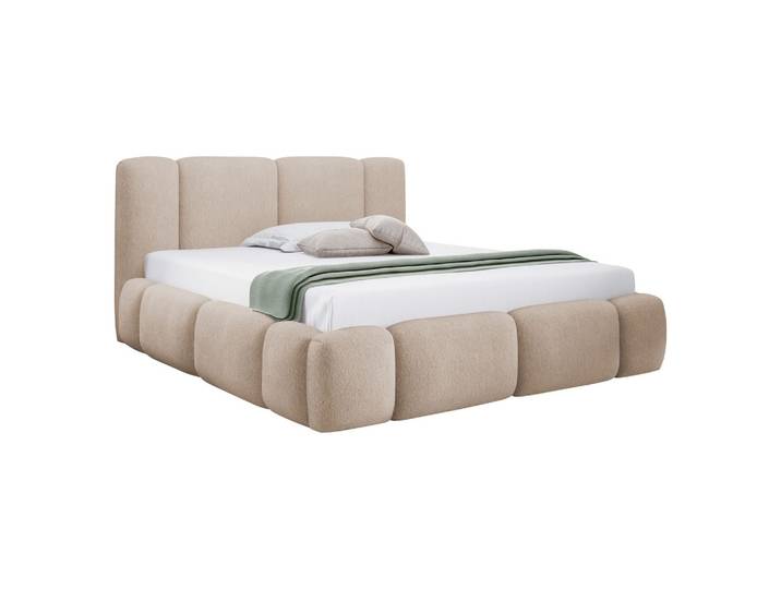 POLSTERBETT Bianco Boucle