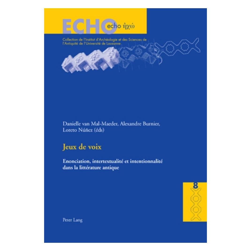 Peter Lang Jeux de voix (Französisch, Softcover, Alexandre Burnier, Danielle van Mal-Maeder, Loreto Nuñez) (56025558)