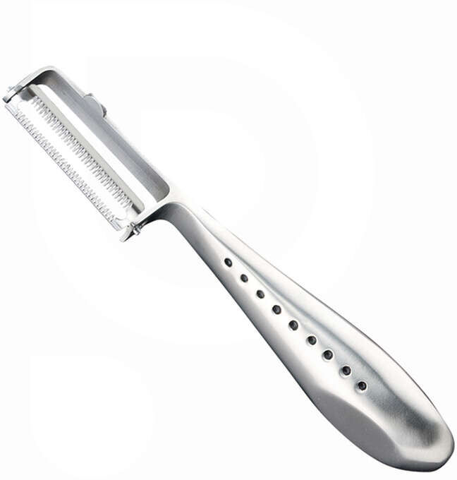 Global Pelatutto inox  GS-77 con lama seghettata